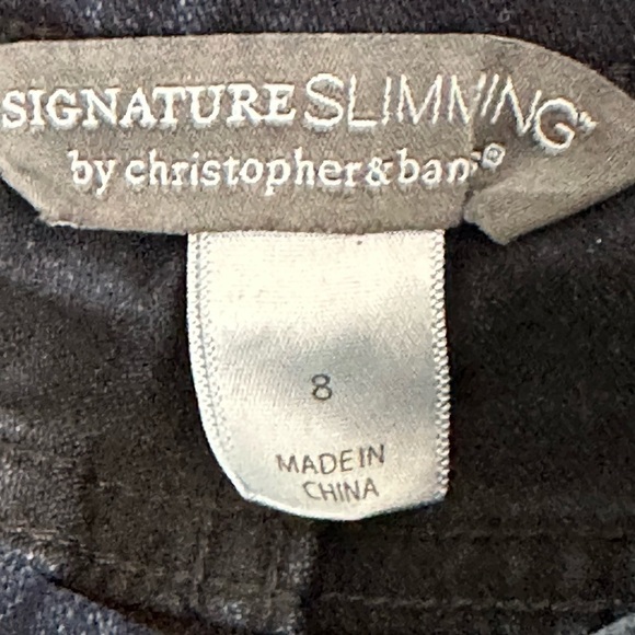 Christopher & Banks sz 8 jeans signature slimming lighter than photos - Picture 11 of 13